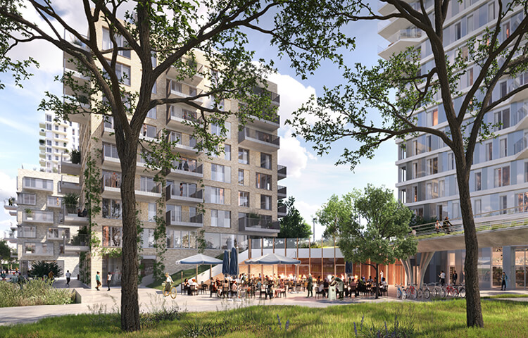 Rinkkaai Gent nieuwbouw