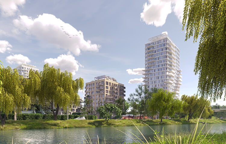 Gent Rinkkaai aan de Leie